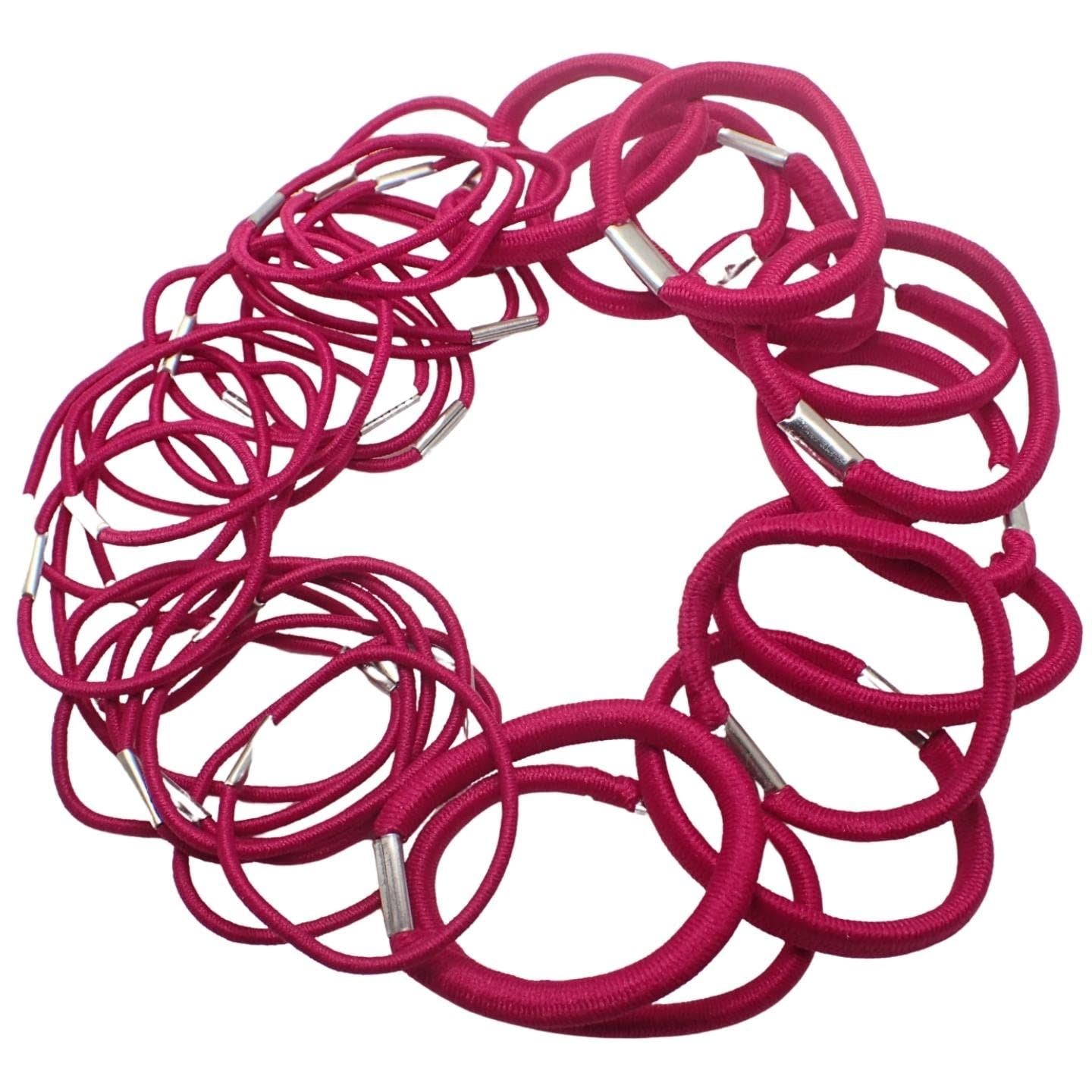 36pc Thick & Thin Hair Bobbles for Girls and Women, Hair Elastics Thin Hair Bands Thick Hair Bobbles Elastic Hair Bands Hair Accessories Hair Ties Hair Elastic Bands